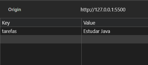 print localStorage