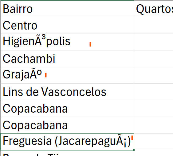 erros de nomaeção no excel