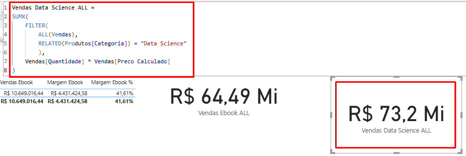 Mão na massa: calculando vendas com filtros
