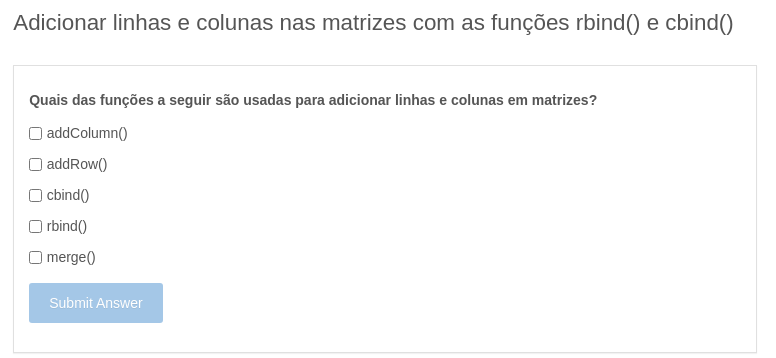 Questão sobre adicionar colunas e linhas que tem a resposta no título