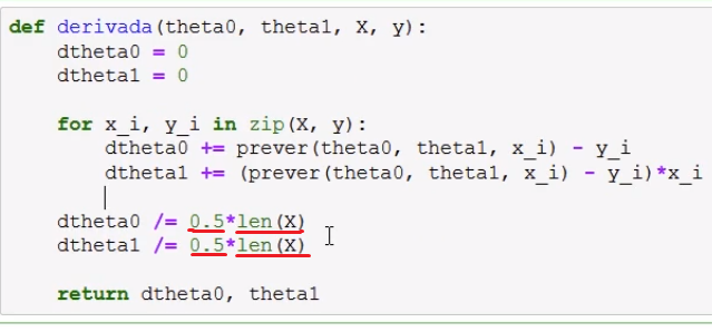 Codigo em python da formula que estou com duvida