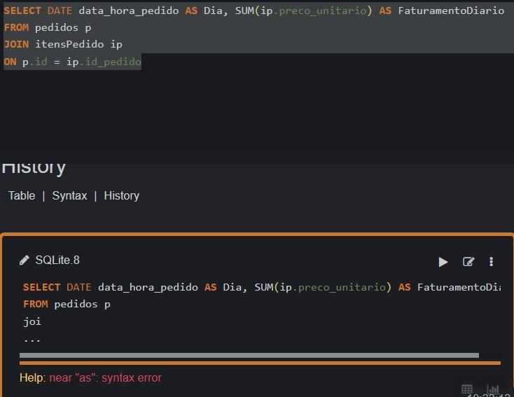 Oi! Poderiam explicar esse erro? Já havia usado as outras fórmulas e deram certo, nessa deu esse erro. Coloquei igual ao da instrutora, mas quando pesquisei por fora como corrigir encontrei uma resposta diferente, não entendi mt bem como utilizar.