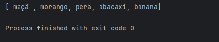Print da compilação do código