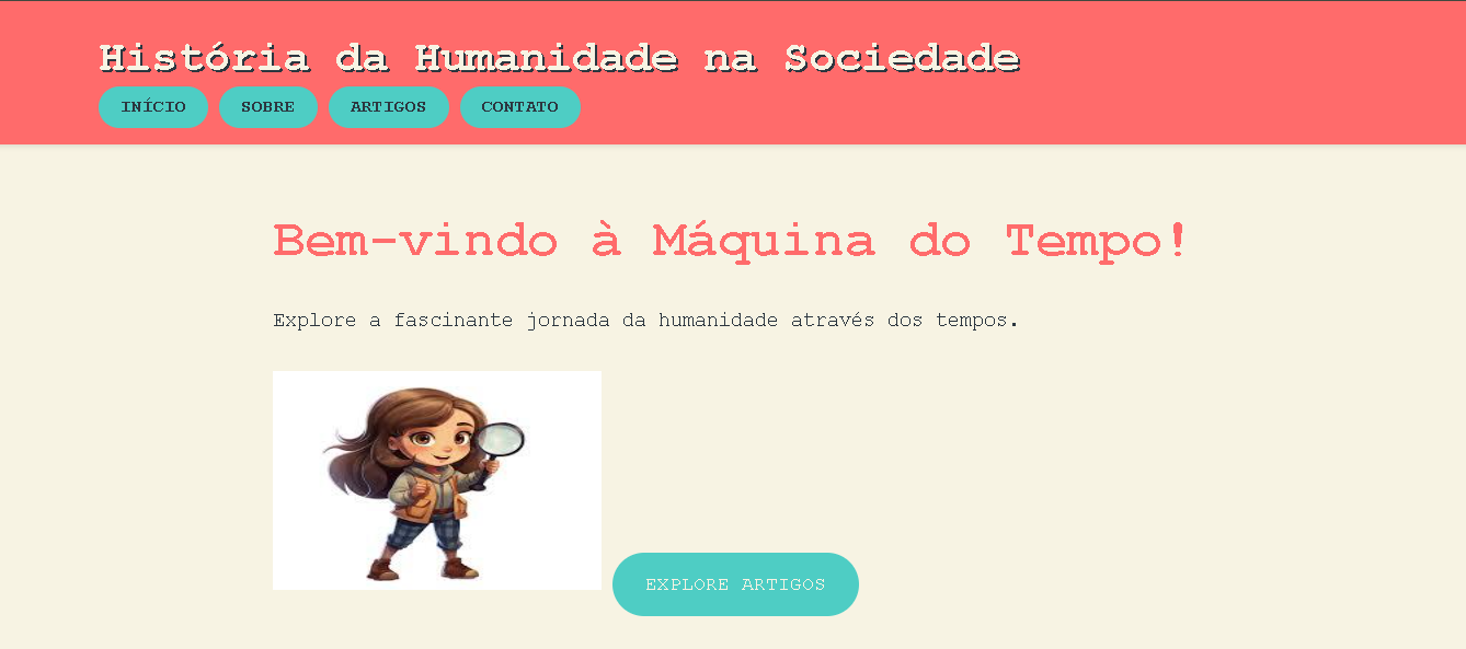 História da Humanidade na Sociedade