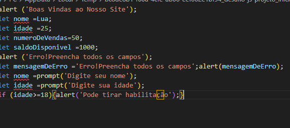 projeto javascript