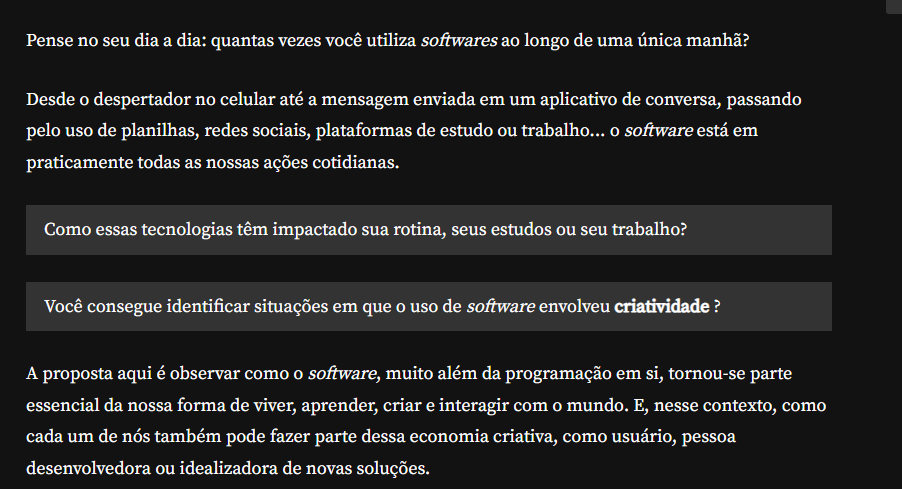 desafios dos módulos