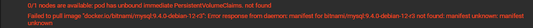 Log de erro