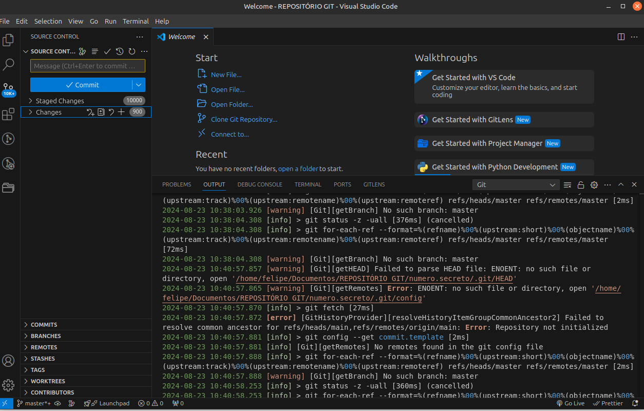 como faço para ele cancelar esses comits, para poder refazer obs: isso aconteceu quando fui utilizar o git para atualizar o respositório no github.