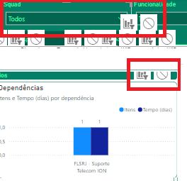 imagem de seleção do Power BI