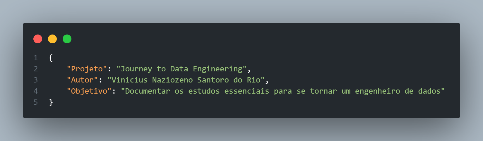 Documentar os estudos essenciais para se tornar um engenheiro de dados