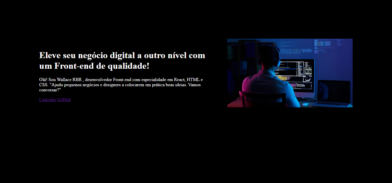 Definindo o tamanho da seção de texto