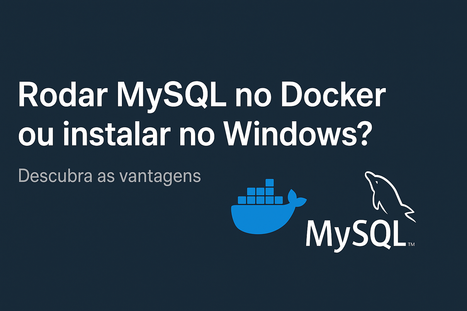 rodar MySQL no Docker