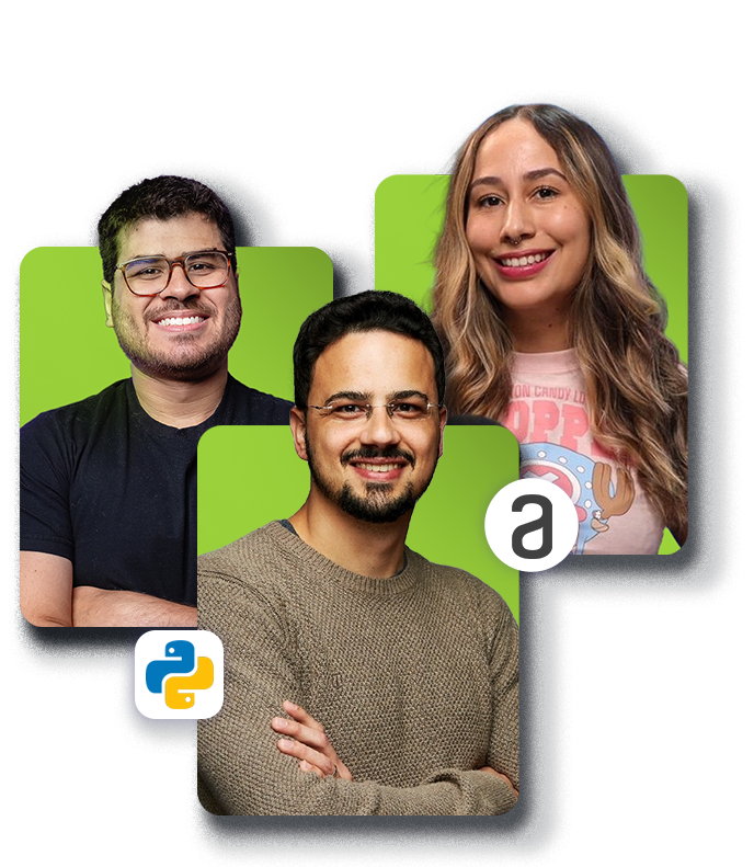 Instrutores da Imersão Dados com Python