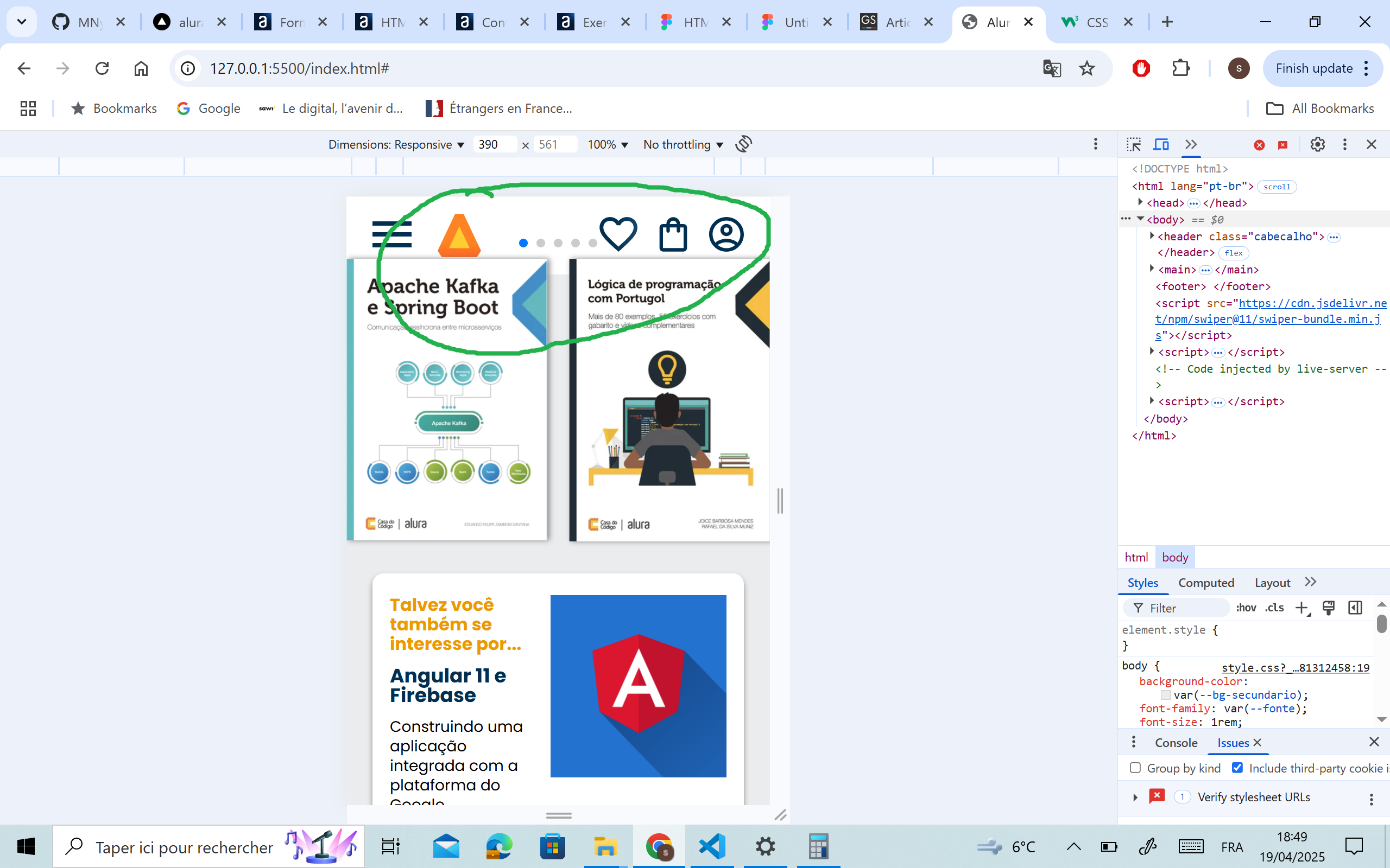 captura de tela do webtools