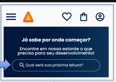 print de como o campo de pesquisa estava durante a aula