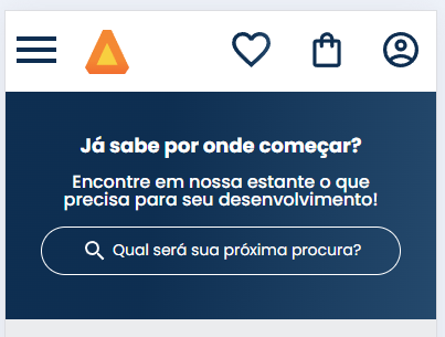 print de como estilizei o campo de busca