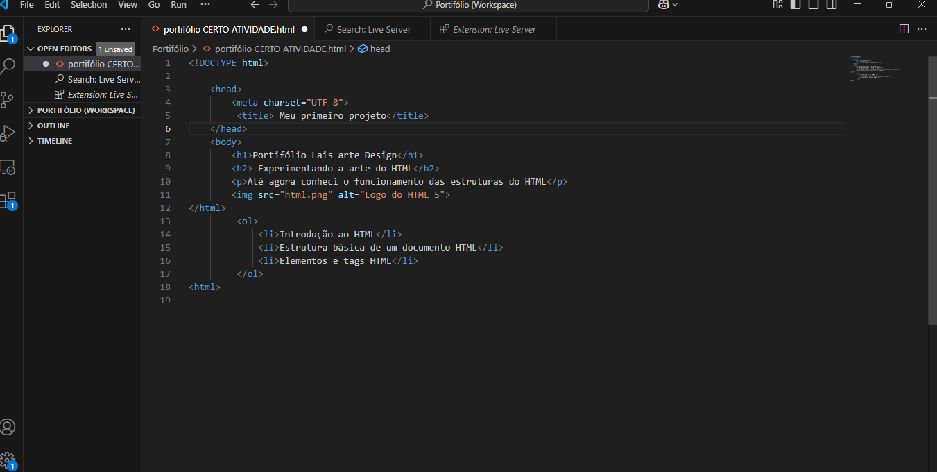 Códigos html 