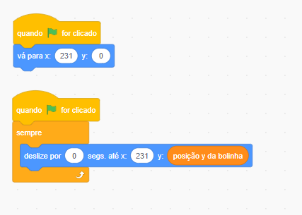 Indicação de posicionamento da raquete do oponente