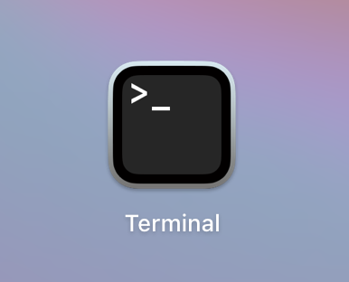 Imagem do Terminal - MacOS