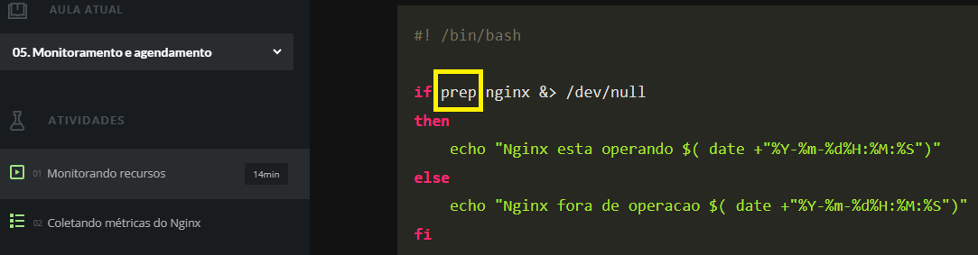 Iaula monitorando recursos