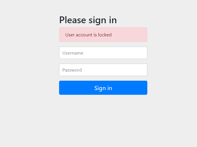 form login