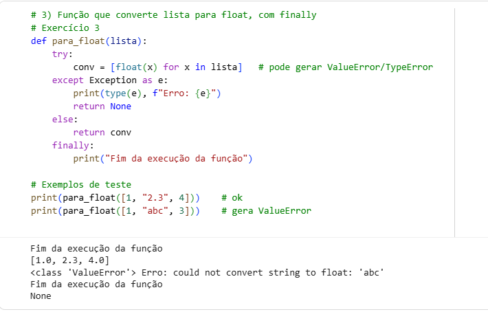 Exercício: 3