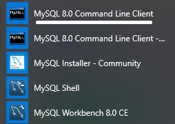MySQL Comand Line Cliente