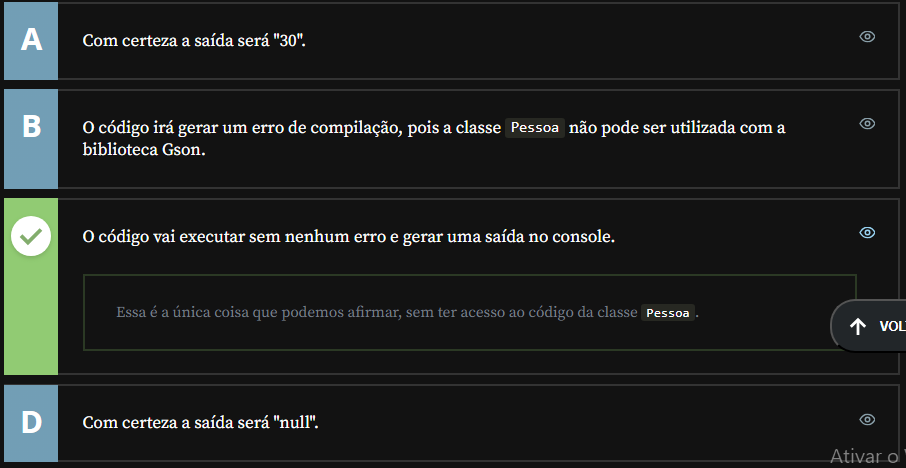 Acredito ser a resposta do código acima