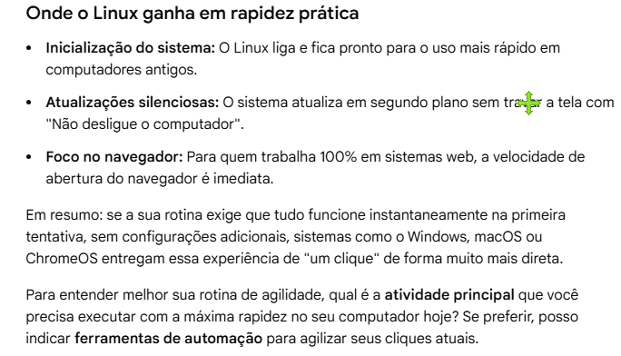 Linux é ruim