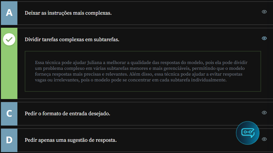 Resposta de 05 Utilizando boas práticas na criação de prompts