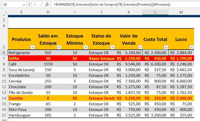 Resolução do Exercício