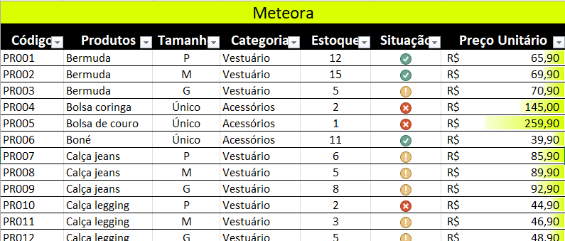Resolução do Exercício