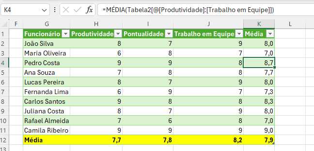 Resolução do Exercício
