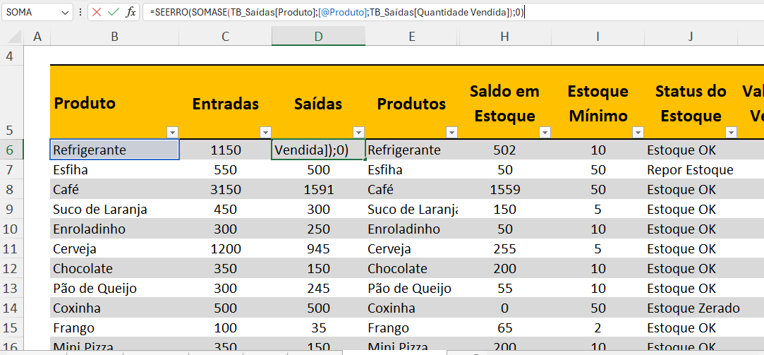Resolução do Exercício