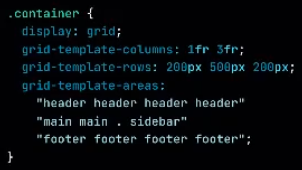 Exemplo de código sobre Grid CSS