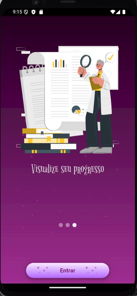 Implementação dos indicadores do carrossel