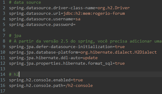 Segue aqui a imagem do meu arquivo application.properties