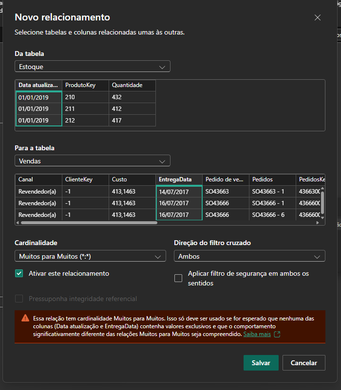 Imagem do programa Power BI