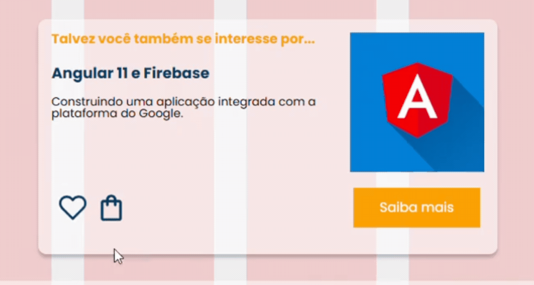 Demonstração de uma animação de um botão de coração sendo preenchido