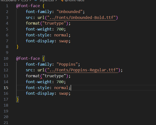 IPrint da tela do VScode apresentando o erro
