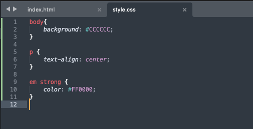 arquivo style.css