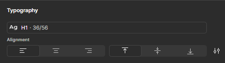 Foto da tipografia do projeto