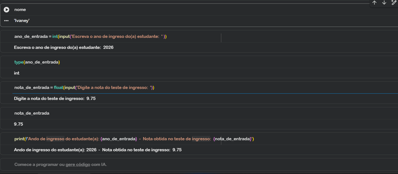 1º desafio