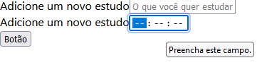 input do tipo time no Firefox