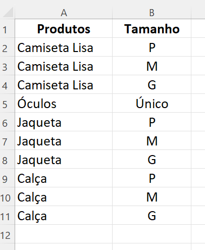 Revisando o excel, digitando dados no Excel