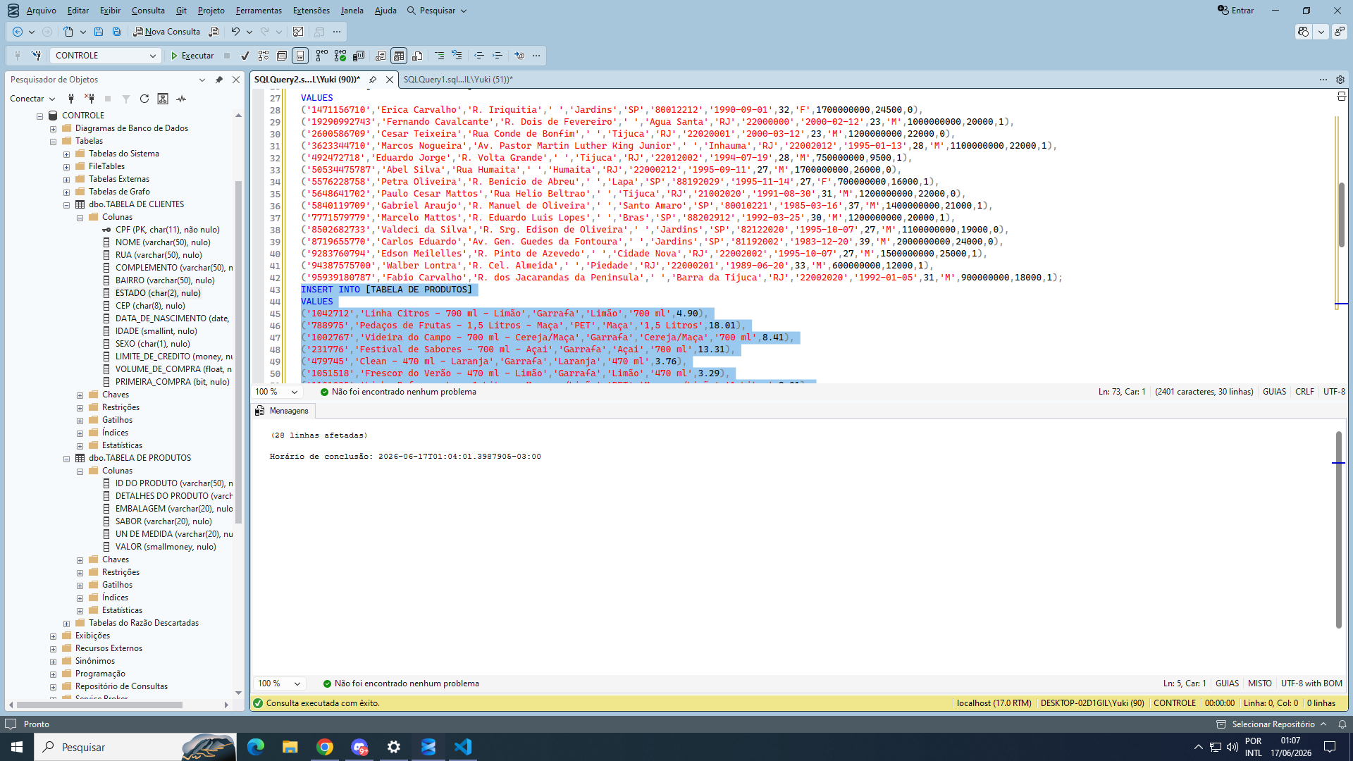 Print do excercicio