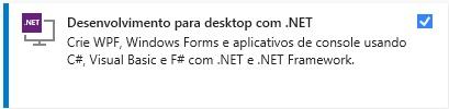 Desenvolvimento para desktop com .Net