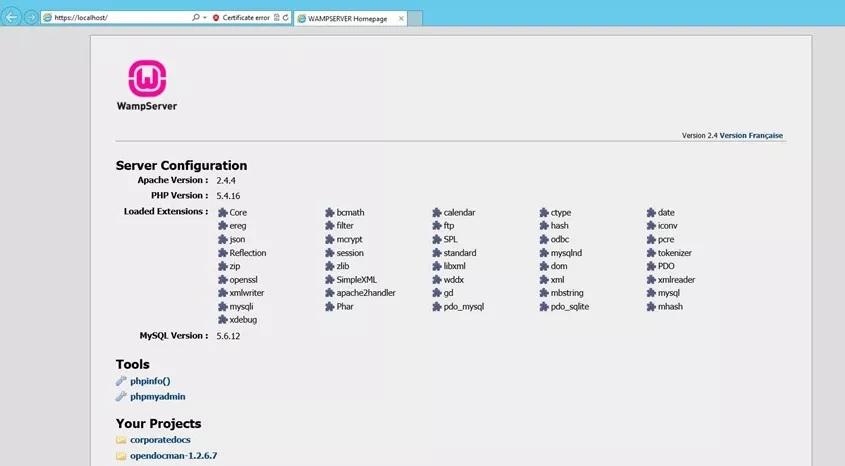 Wamp Server