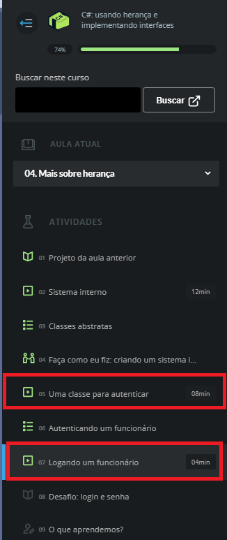 Erro na ORDEM dos vídeos