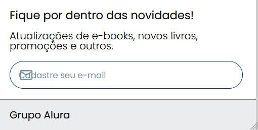 Imagem do firefox com a escrita se sobrepondo ao ícone de e-mail